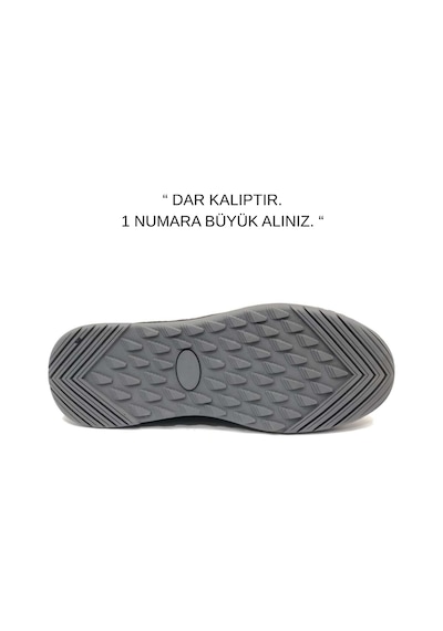 Gamelu Mova 24km Erkek Siyah 40-44 Deri Sneaker Ayakkabı