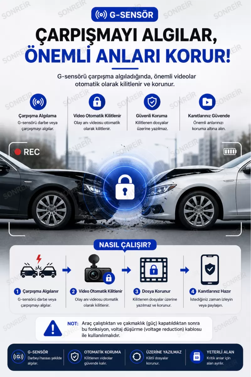 4k Araç İçi Kamera 3 Kameralı Ön-arka-iç Wifi Gps Park Modu Gece Görüşlü Araç İçi Kamera F6 Dash Cam