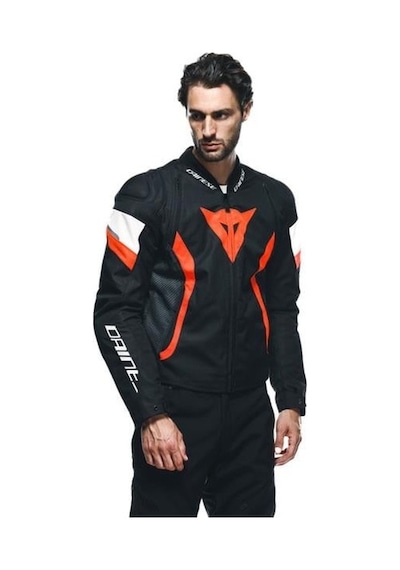 Dainese Avro 5 Motosiklet Mont Beyaz - Kırmızı - Siyah