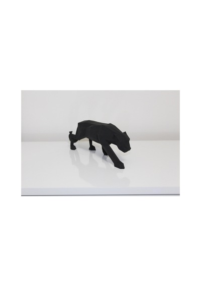 Dekoratif Panter - 3d Dekor Siyah