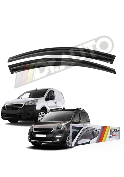 Peugeot Partner Tepe 2009-2018 Cam Rüzgarlığı 2'li