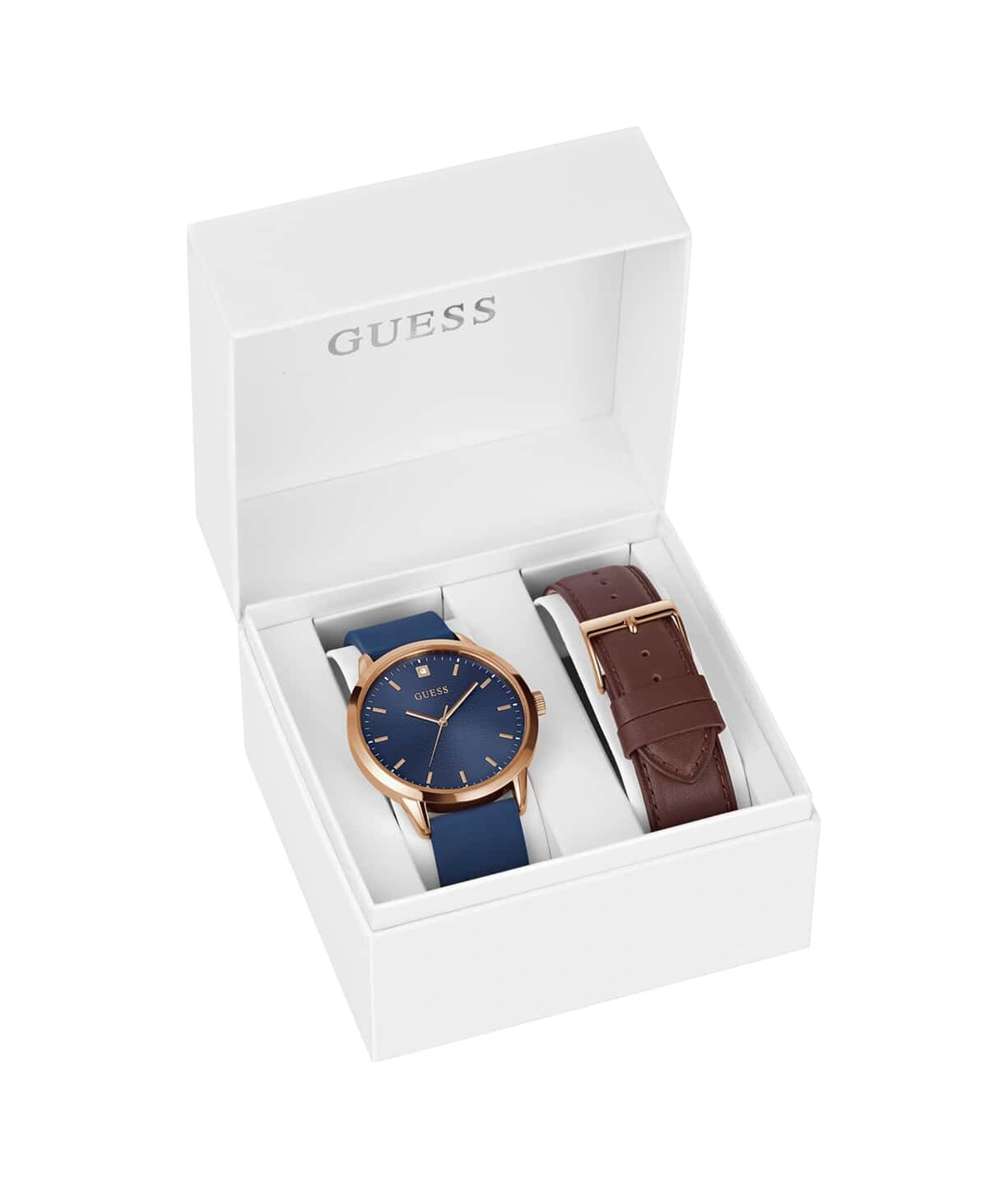 Guess Guu1437g1m Erkek Kol Saati Ve Yedek Kordon Rose Gold