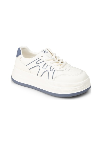 Deery Kadın Mavi Beyaz Sneaker Ayakkabı - K1064zmvıc01 mavi