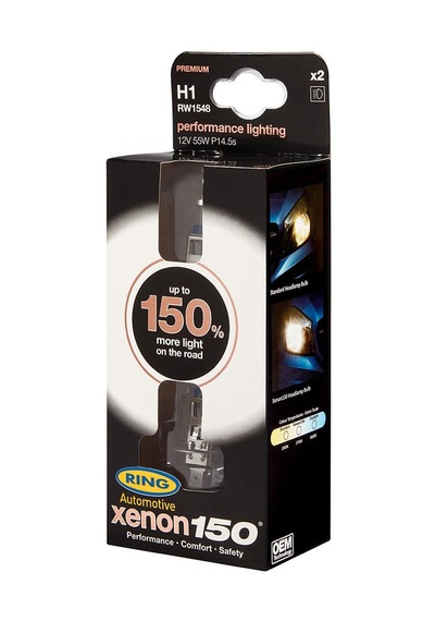 H1 %150 Fazla Işık +80M Görüş Mesafesi Ring Xenon150 İkili Set