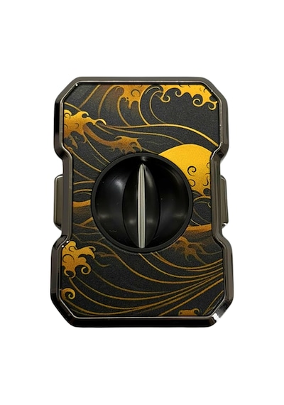 Quantoro Qc-7 Gunmetal Gold Wave Puro Kesici