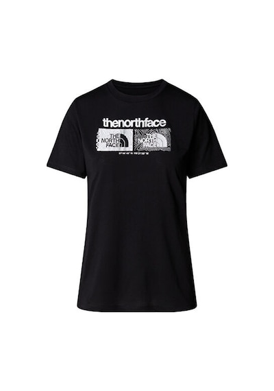 The North Face W Foundation Tee Graphic 1 Kadın Günlük Tişört Nf0a8brzjk31 Siyah SIYAH