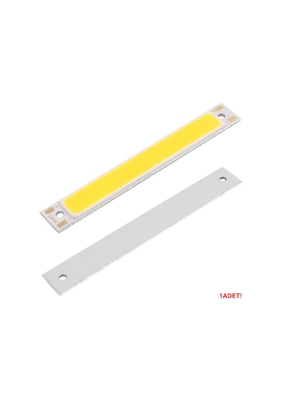 3W 60x8mm Soğuk Beyaz Şerit Led Modül Aluminyum Pcb Cob Şerit Led Floresan Lamba Aydınlatma Işık
