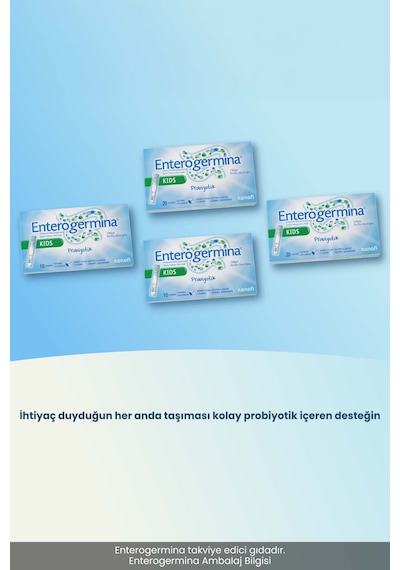 Enterogermina Kids Çocuklar İçin Probiyotik 10 Flakon