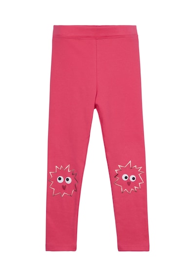 Lovetti Nar Çiçeği Kız Çocuk Crazy Eyes Baskılı Şardonlu Tayt 9347N003 Narçiçeği