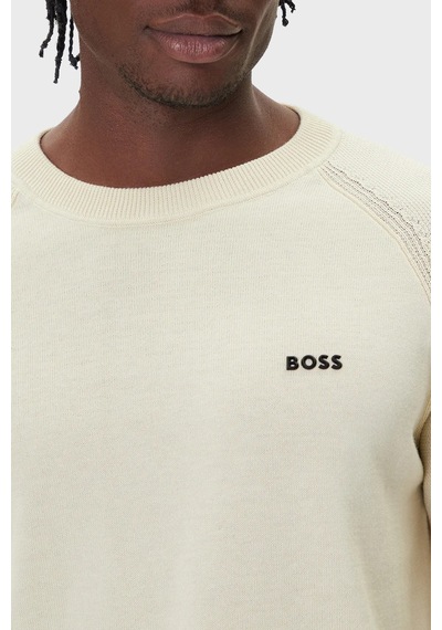 Boss Erkek Kazak 50541938 131 Krem Krem