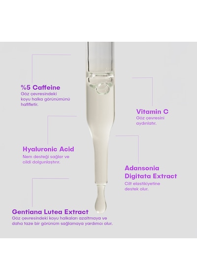 She Vec Göz Altındaki Halkalar &Torbalanmalarda Etkisi Kanıtlanmış Formül 30 ML