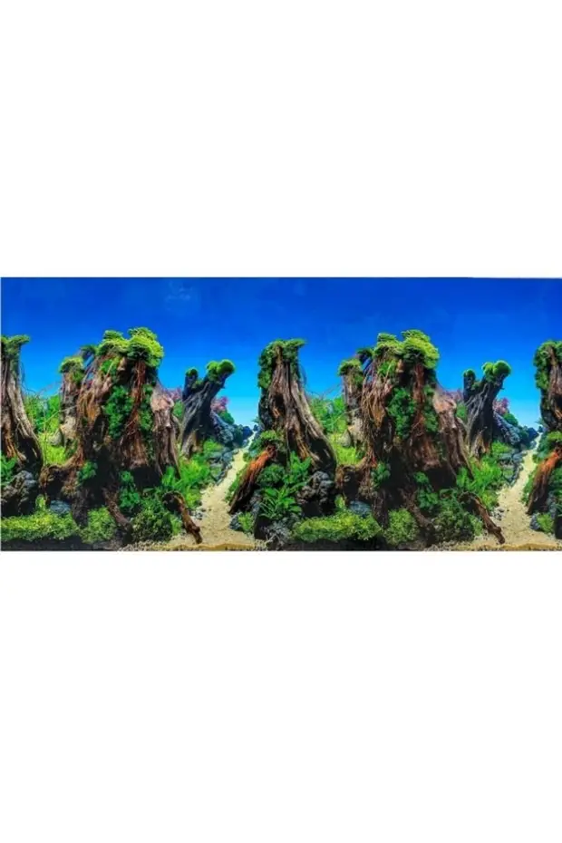 Arka Fon No:8016 Kayıp Orman 50 Cm Uzunluk 60 Cm Yükseklik