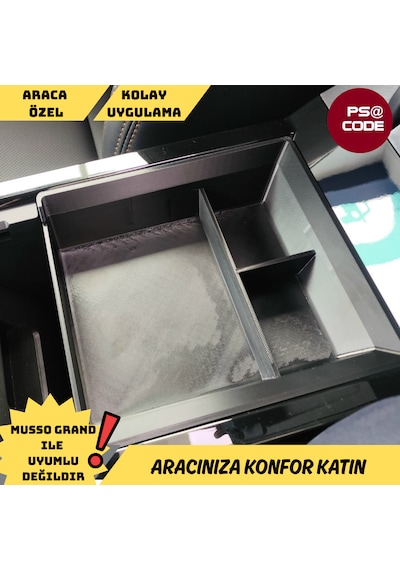 Ssangyong Kgm Musso Ev Orta Konsol Düzenleyici-organizer