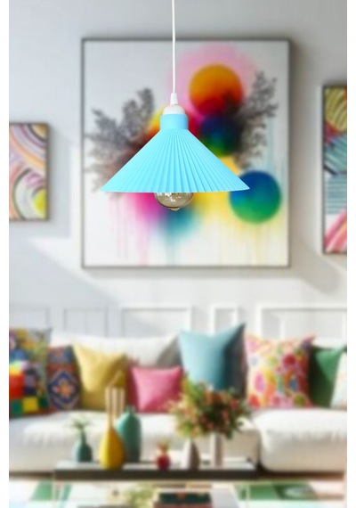 Salon Avize,mutfak Avize,14 Farklı Renk Yatak Odası Avize,pinterest Avize, Bohem Avize E27 Duy Mavi