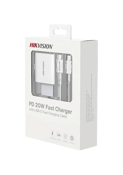 HIKVISION Type-C Şarj Aleti 20W Hızlı Şarj 3A 1 Metre Usb Kablo