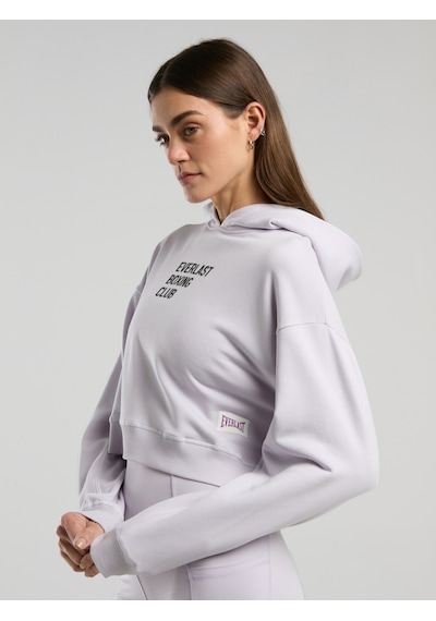 Everlast Boxing Club Wmn Crop Uzun Kollu Lila Kadın Sweatshirt Lila