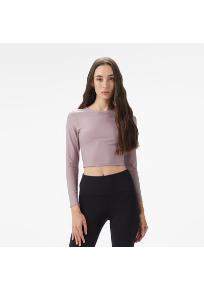 Energetics Olene Ls Kadın Mor Antrenman T-shirt 433130 Mor