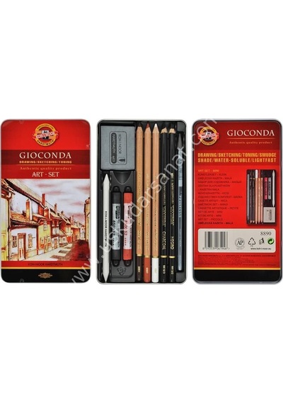 Kohinoor Gioconda Karakalem Eskiz Set 8890
