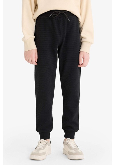 Defacto Erkek Çocuk Beli Lastikli Jogger Eşofman Altı R5970a625aubk81 Siyah