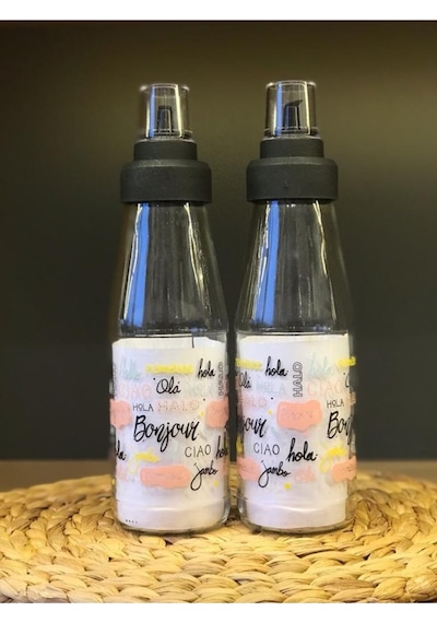 Bayev 2 Adet Hola 750ml Akıllı Damlatmaz Cam Yağdanlık