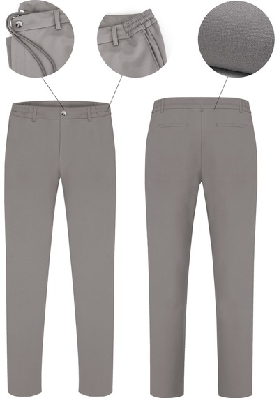 Goffra Erkek North Esnek Relaxed Beli Lastikli Jogger Pantolon Açık Kahverengi M702-r0311-02 Açık Kahverengi