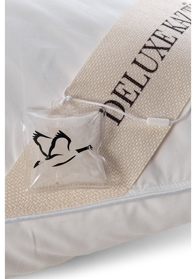 Deluxe Kaz Tüyü Yastık Beyaz