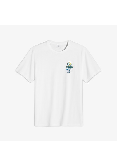 Converse Erkek Beyaz T-shirt 10027725 Beyaz