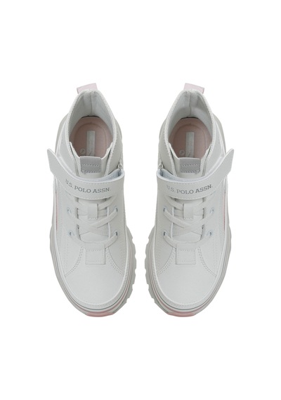 U.s. Polo Assn. Keltes Jr Beyaz Kız Çocuk High Sneaker 000000000102695947 Beyaz-pudra U.s. Polo Assn. Keltes Jr Beyaz Kız Çocuk High Sneaker 000000000102695947 Beyaz-pudra