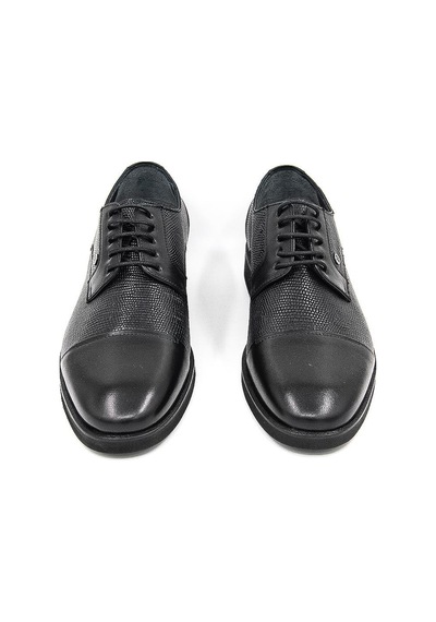 Oggi 028988 Vibram Erkek Klasik Ayakkabı - Siyah Siyah