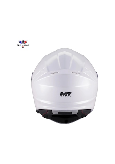 Mt Helmets Genesıs Sv Pure A0 Parlak Beyaz Çene Açılır Kask