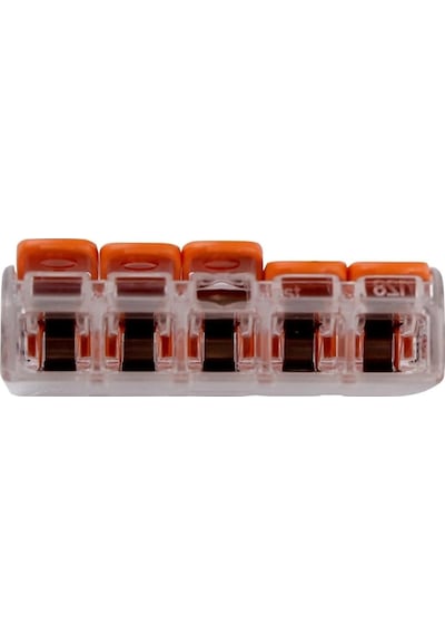 Wago Çok Amaçlı Konnektör 5x4mm 50ad Wag221415