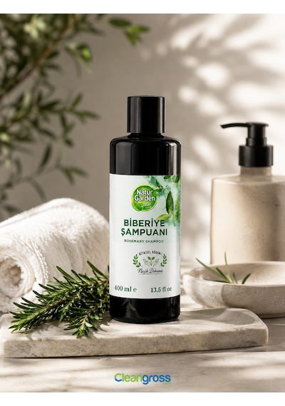 Natur Garden Fresh Naturgarden Biberiye Özlü Saç Bakım Şampuanı 400 Ml Besleyici Ve Güçlendirici Bakım, Tüm Saç Tipleri İçin