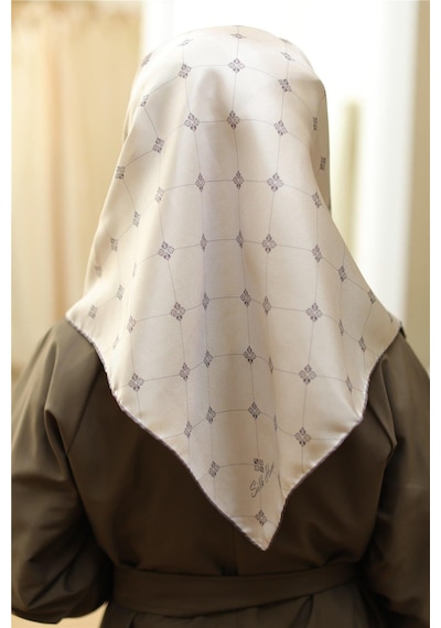 Silk Home Twill İpek Eşarp - 11392-29 Taş Taş Rengi