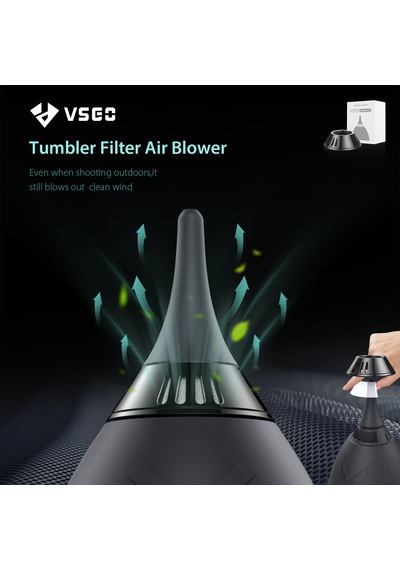 Vsgo V-b01e Kamera Temizleme Hava Üfleyici, Filtreli