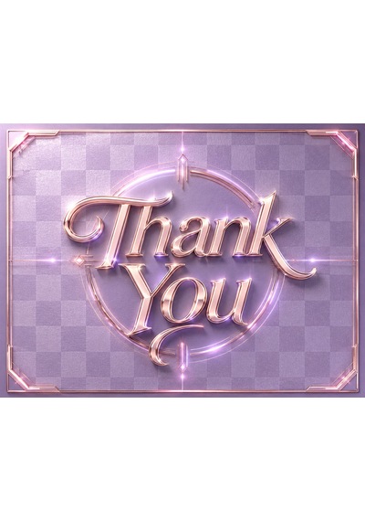 Metalik Neon Thank You Kartı 100 Adet Modern Paket Içi Teşekkür Kartı 8x5 Cm
