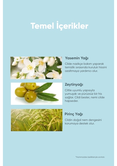 Yasemin Özü İçerikli, Nemlendirici Makyaj Temizleme Yağı A'pıeu Jasmine Cleansing Oil Moist 49769815