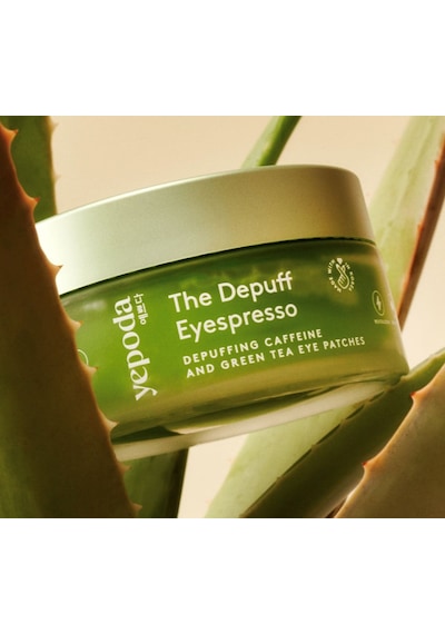 Yepoda The Depuff Eyespresso Şişlik Azaltıcı Kafein Ve Yeşil Çay Göz Maskeleri 90g