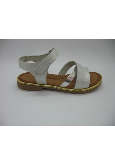 Piarmoni 01319 Deri Ortopedik Gümüş Sandalet 26-30 Gümüş