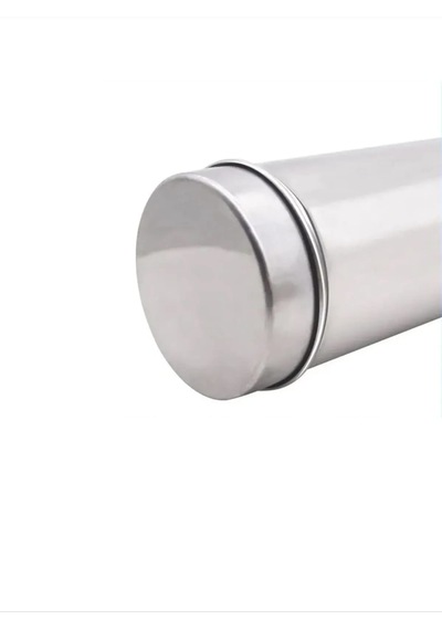 Cam Pipet Kutusu 5 Cm Boy 18 Cm Paslanmaz Çelik