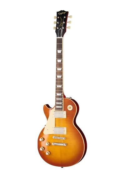 Epiphone 1960 Les Paul Standard Reissue Solak Elektro Gitar Iced Tea Burst