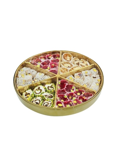 Tuğba Kuruyemiş Cevizli Antepli Karışık Lokum 430 Gr Turkish Delight