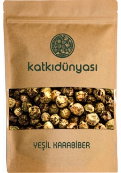 Katkı Dünyası Yeşil Karabiber 1 KG