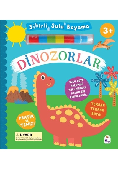 Sihirli Sulu Boyama Dinozorlar