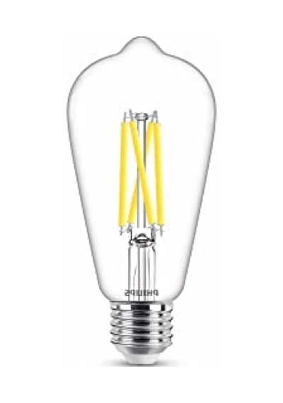 Philips Led Classic 60w St64 E27 Kısılabilir Filament Ampul Wgd90 Enerji Sınıfı D 10c