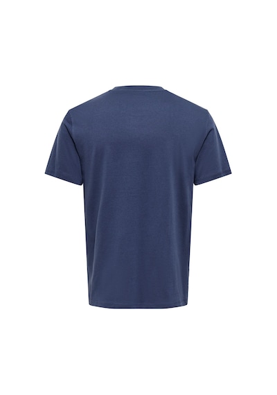Onsmax Lıfe Ss Stıtch Tee Noos Erkek Mavi T-shirt - 22025208 Mavi