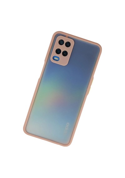 Oppo A54 4g Uyumlu Kılıf Montreal Silikon Kapak - Pembe