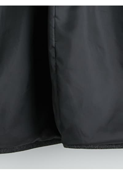 Lcw Vision Antrasit Kruvaze Yaka Oversize Kadın Kaşe Kaban