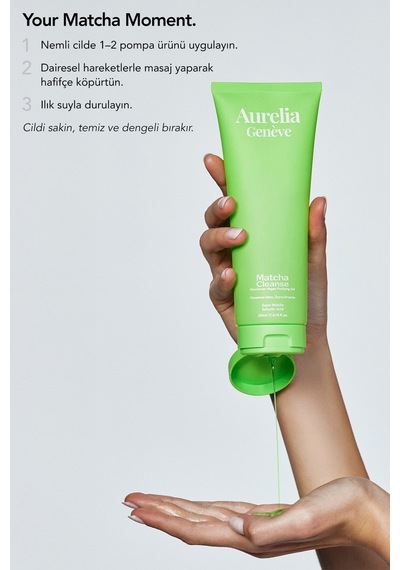 Matcha Cleanse Glowgreen Vegan Purifying Arındırıcı Vegan Yüz Temizleme Jeli 200 ML