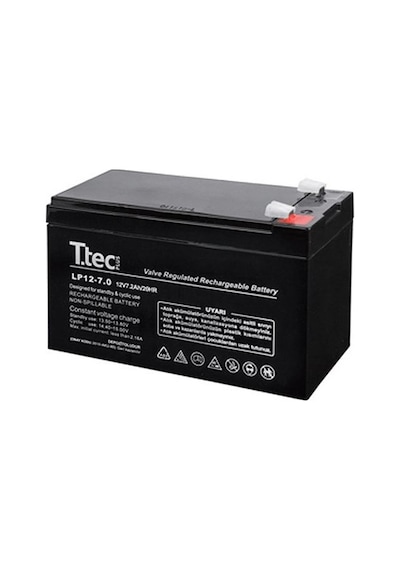 Ttec 12 Volt 7 Amper Kuru Akü 12v 7a