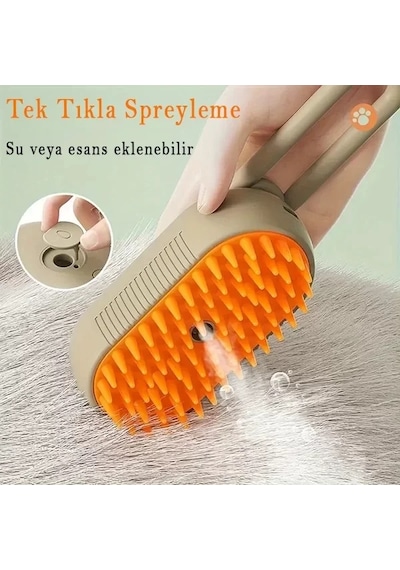 Saplı Buharlı Kedi Tarağı 5324